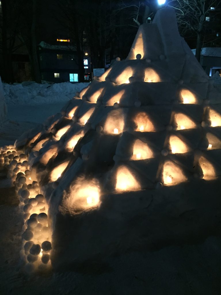 Nakajima Koen Sapporo snow festival